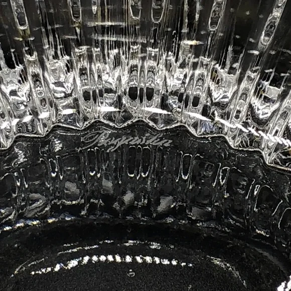 Rare! ROGASKA Crystal Bowl Made In Slovenia. An outstanding beautiful bowl. - Picture 8 of 10